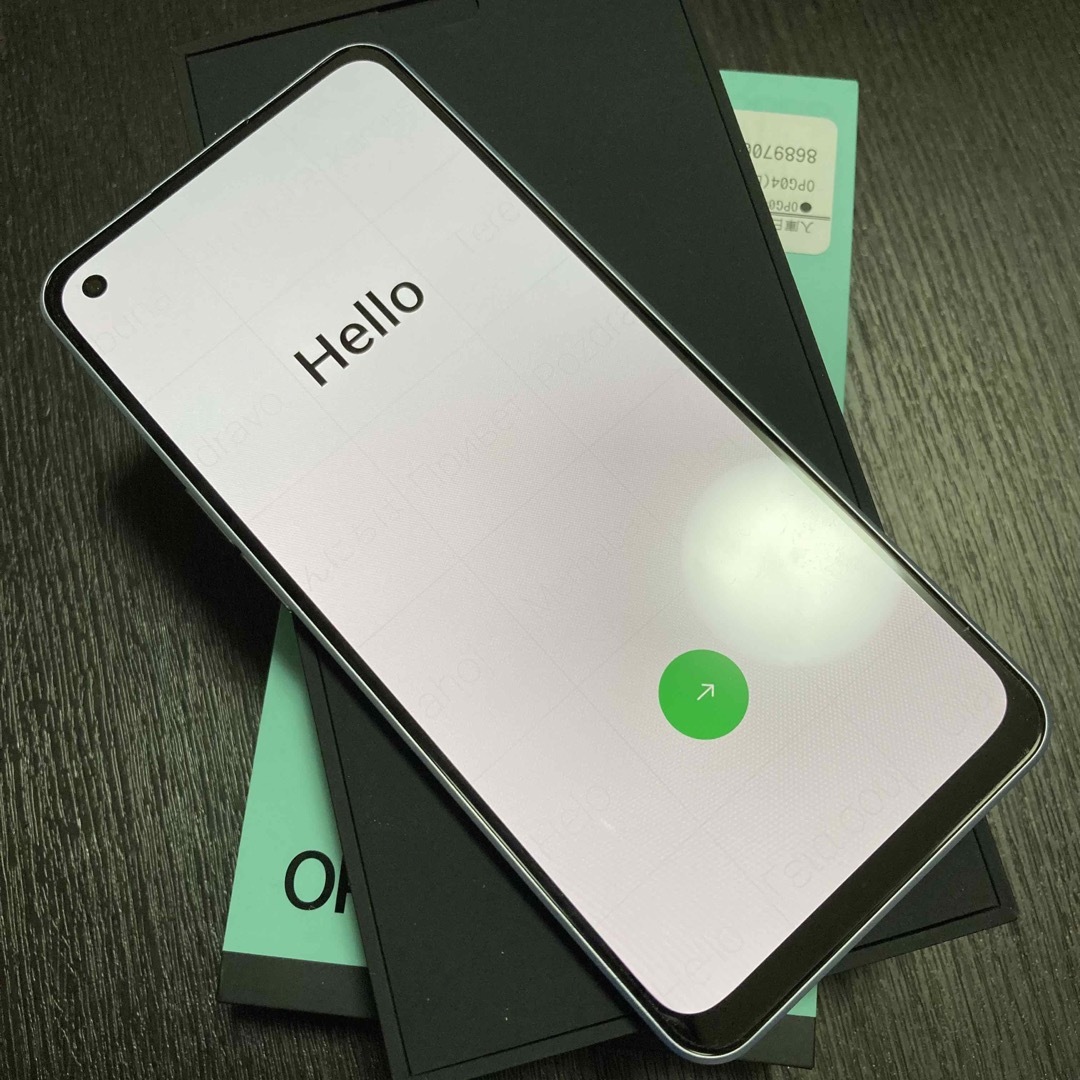 OPPO - 美品OPPO Reno7 A ドリームブルー SIMフリー 128GBの通販 by