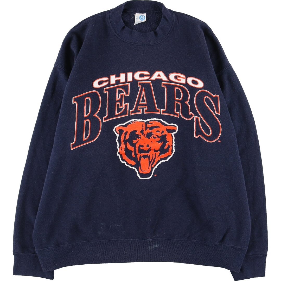 古着 ARTEX NFL CHICAGO BEARS シカゴベアーズ プリントスウェットシャツ トレーナー USA製 メンズL /eaa387874 メンズのトップス(スウェット)の商品写真