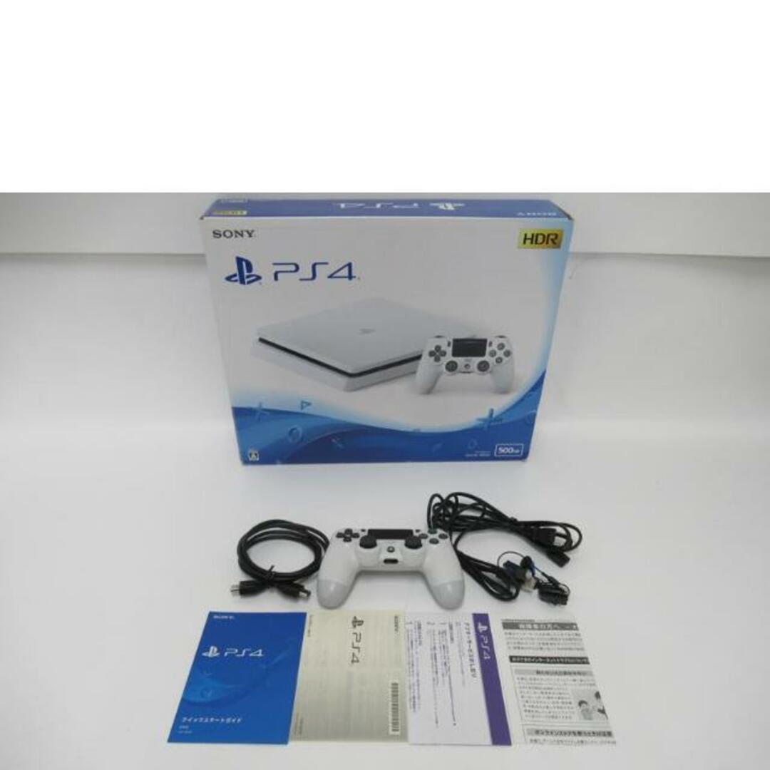 br>SONY ソニー/PlayStation4 グレイシャー・ホワイト/500GB/CUH-2200A