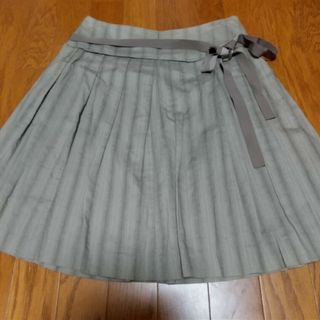 ザジ(ZAZIE)のザジ プリーツ 台形 スカート(ひざ丈スカート)