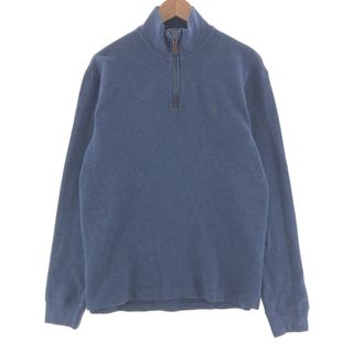 ラルフローレン(Ralph Lauren)の古着 ラルフローレン Ralph Lauren POLO by Ralph Lauren ハーフジップスウェットシャツ トレーナー メンズM /taa002072(スウェット)