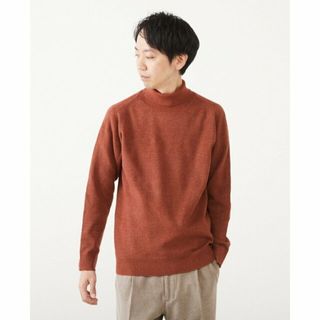 メンズメルローズ(MEN'S MELROSE)の【オレンジ】ミドルゲージリッジタートルネックニット(その他)