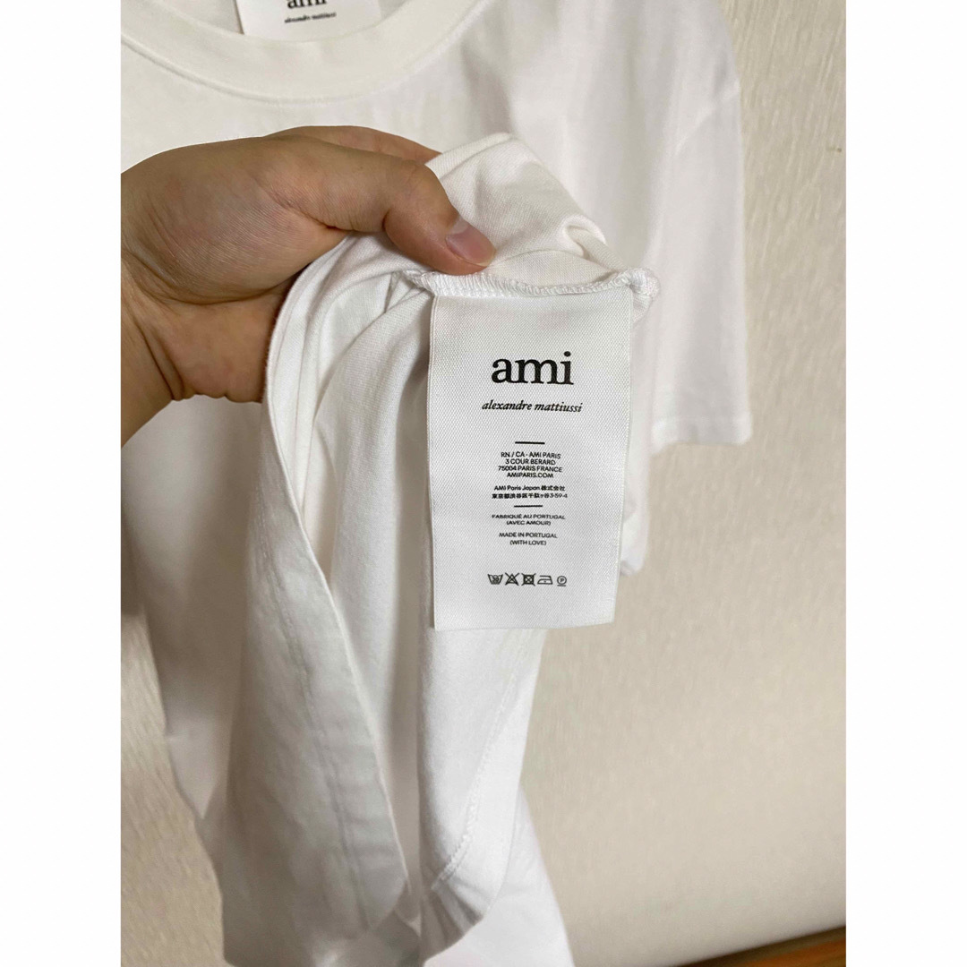 ami - AMI Paris ロゴ tシャツの通販 by ama's shop｜アミならラクマ