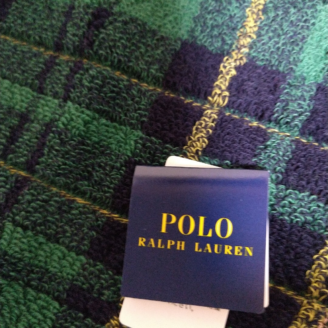 POLO RALPH LAUREN(ポロラルフローレン)のPOLO  ラルフローレン タオルハンカチ レディースのファッション小物(ハンカチ)の商品写真