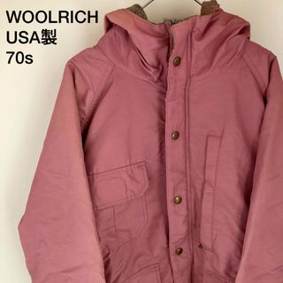 ウールリッチ(WOOLRICH)の70s ウールリッチ マウンテンパーカー ナイロンジャケット USA製 メンズS(ナイロンジャケット)