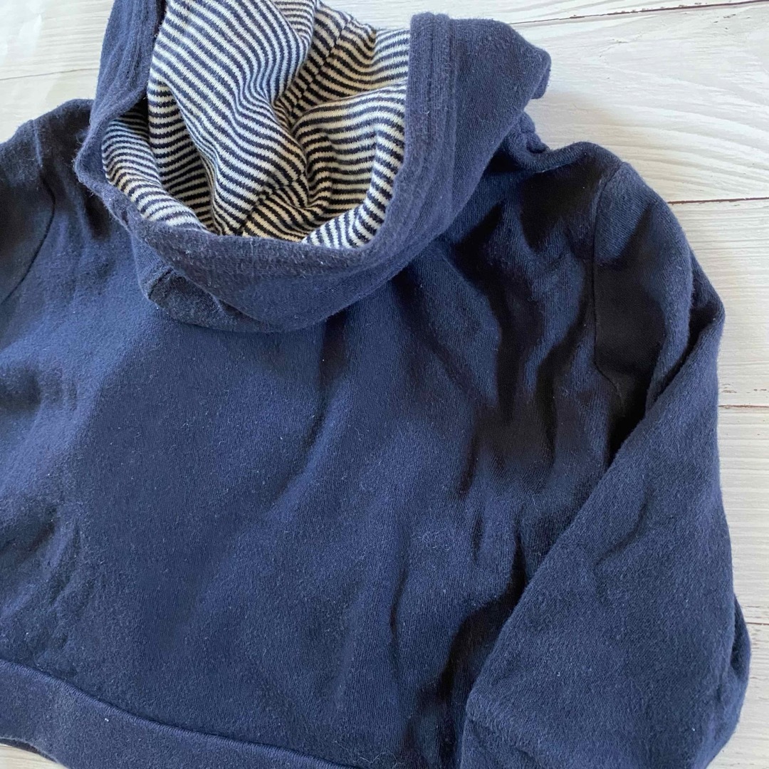 babyGAP(ベビーギャップ)のbaby Gap 70 パーカー GAPロゴ キッズ/ベビー/マタニティのベビー服(~85cm)(ジャケット/コート)の商品写真