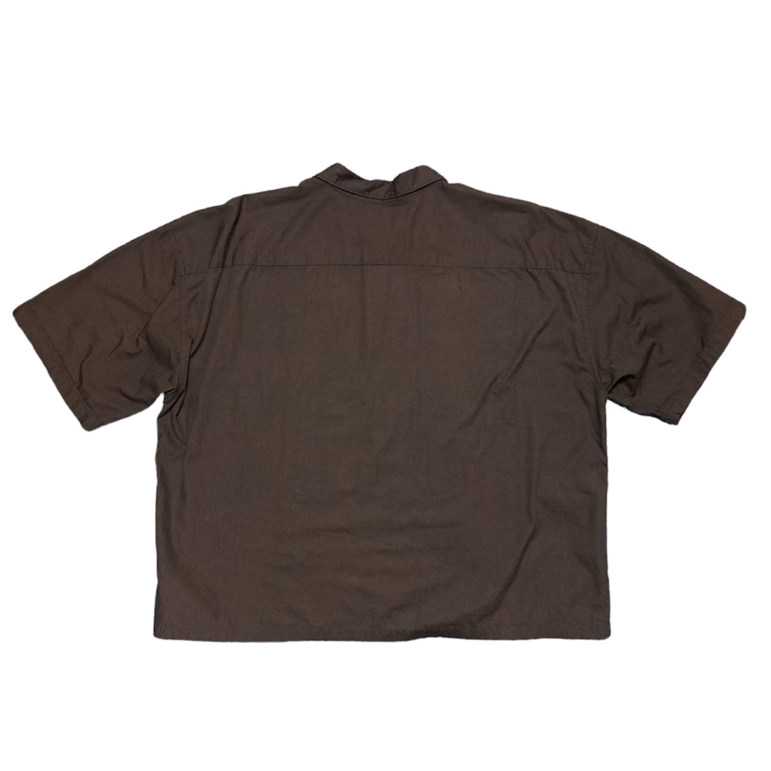 16SS テンダーロイン スラブ 半袖シャツ ブラウンファッション