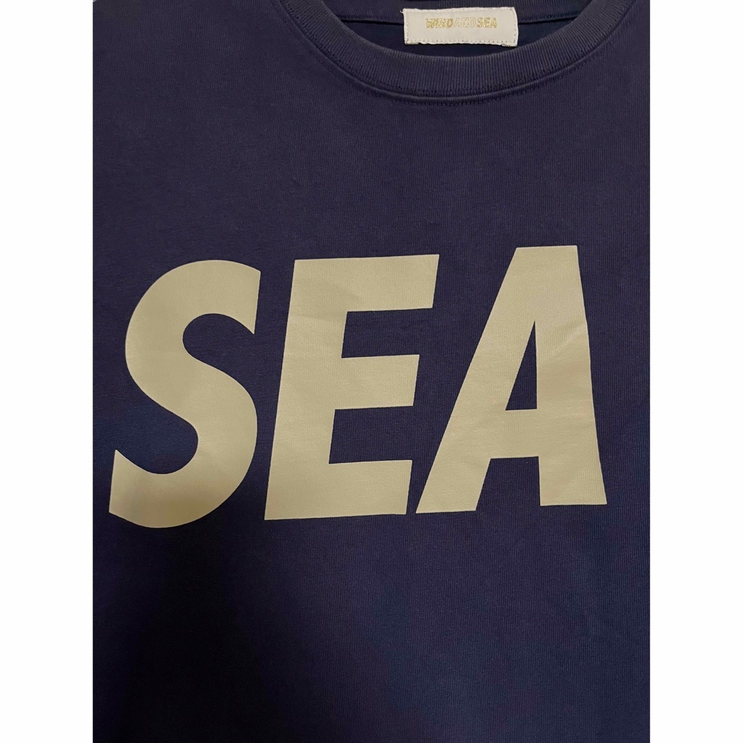 WIND AND SEA Crew neck Navy XLサイズメンズ