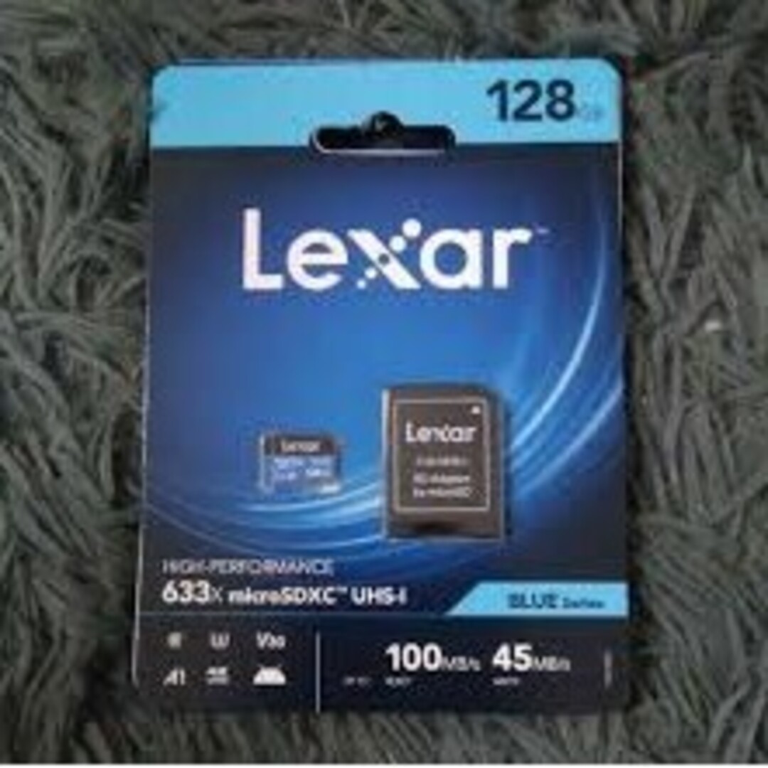 Lexar　マイクロSD 128g スマホ/家電/カメラのスマホ/家電/カメラ その他(その他)の商品写真