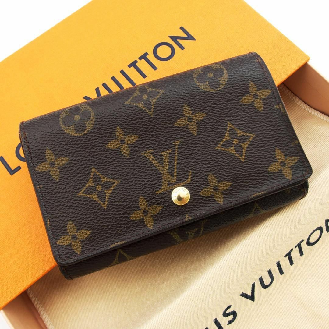 LOUIS VUITTON - 極美品✨ ルイヴィトン モノグラム ポルト モネ ビエ