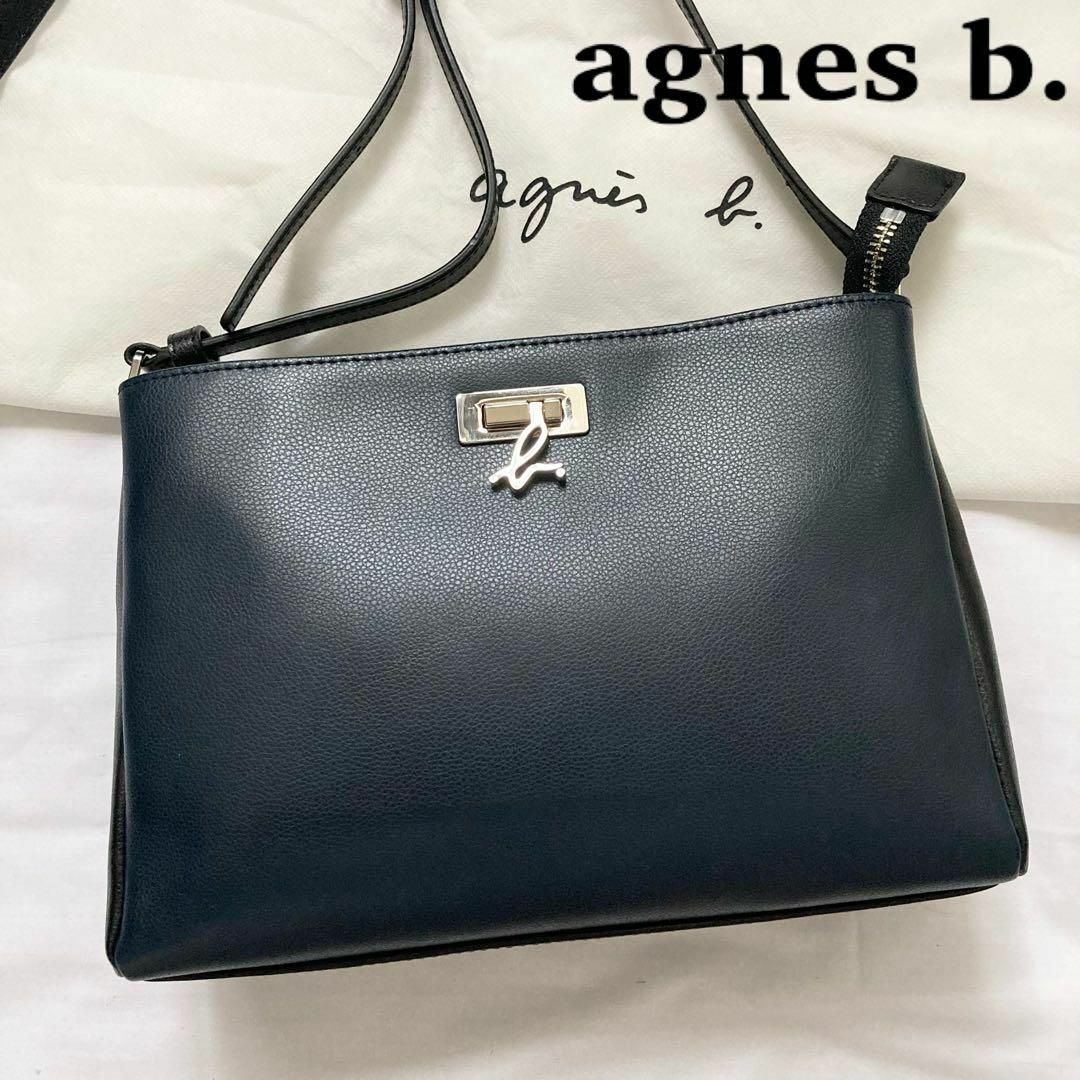 極美品✨未使用に近い✨agnes b.　アニエスべー　ショルダーバッグ　斜め掛け