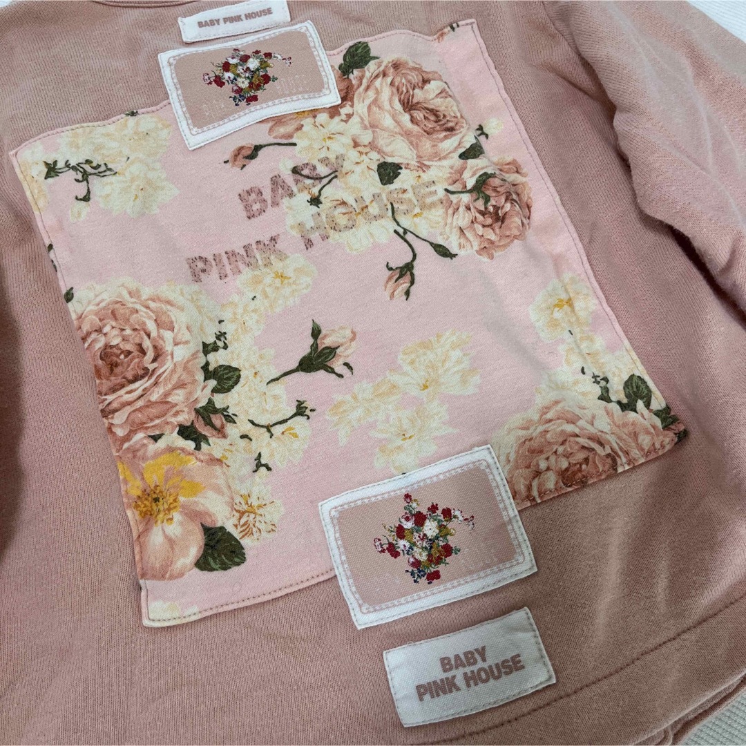 PINK HOUSE(ピンクハウス)のピンクハウス ベビー カーディガン S 90cm キッズ/ベビー/マタニティのキッズ服女の子用(90cm~)(カーディガン)の商品写真