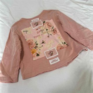 BABY PINK HOUSE 立体ニット　 ベイビー ピンクハウス「L」