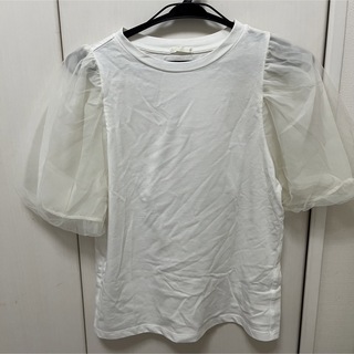 ジーユー(GU)のGU シースルー トップス(Tシャツ(半袖/袖なし))
