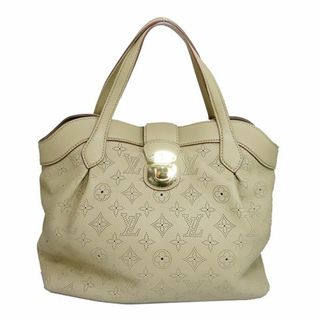 ルイヴィトン(LOUIS VUITTON)の【LOUIS VUITTON】ルイ・ヴィトン　トートバッグ　マヒナ シールスPM　M93818 人気色　ベージュ 中古ランクA(トートバッグ)