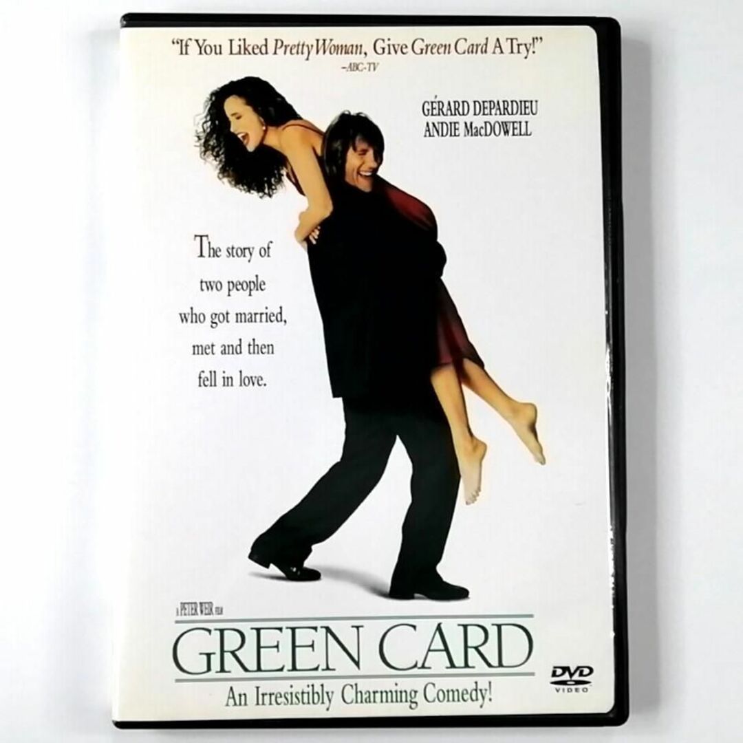 Green Card ('90 米) 輸入盤 (DVD) エンタメ/ホビーのDVD/ブルーレイ(外国映画)の商品写真