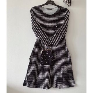 マリメッコ(marimekko)のマリメッコ　marimekko ラシィマット　ワンピース(ひざ丈ワンピース)