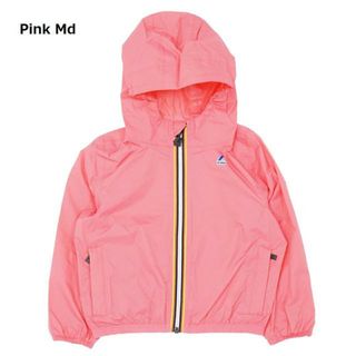 ケイウェイ(K-WAY)のK-WAY ケイウェイ K81253W クロード キッズ KIDS 定番パッカブルJKT ケーウェイ ボーイズ ガールズ ユニセックス ナイロン ジャケット ジップアップ パーカー パッカブル 撥水 ロゴ カラー レインコート 子供 kway Green(ジャケット/上着)