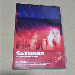 SixTONES 慣声の法則　in　DOME　通常版　DVD(ミュージック)