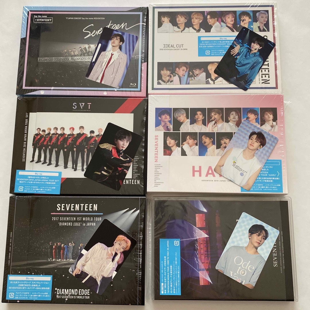 SEVENTEEN Blu-ray まとめ売り トレカ付き-