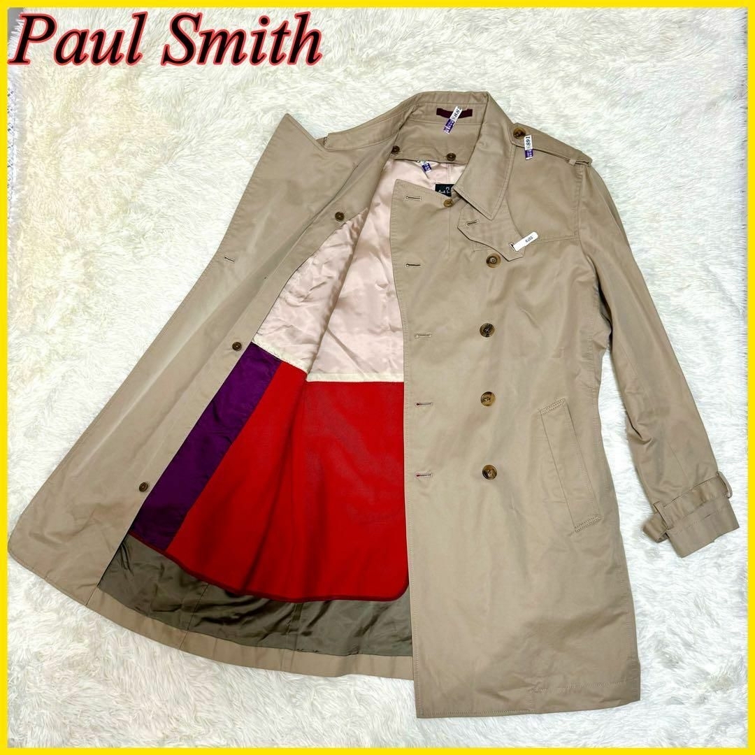 Paul Smith - 【美品】ポールスミス トレンチコート ステンカラー