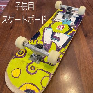 子供用　スケートボード　スケボー　コンプリート　中古スケートボード　(スケートボード)