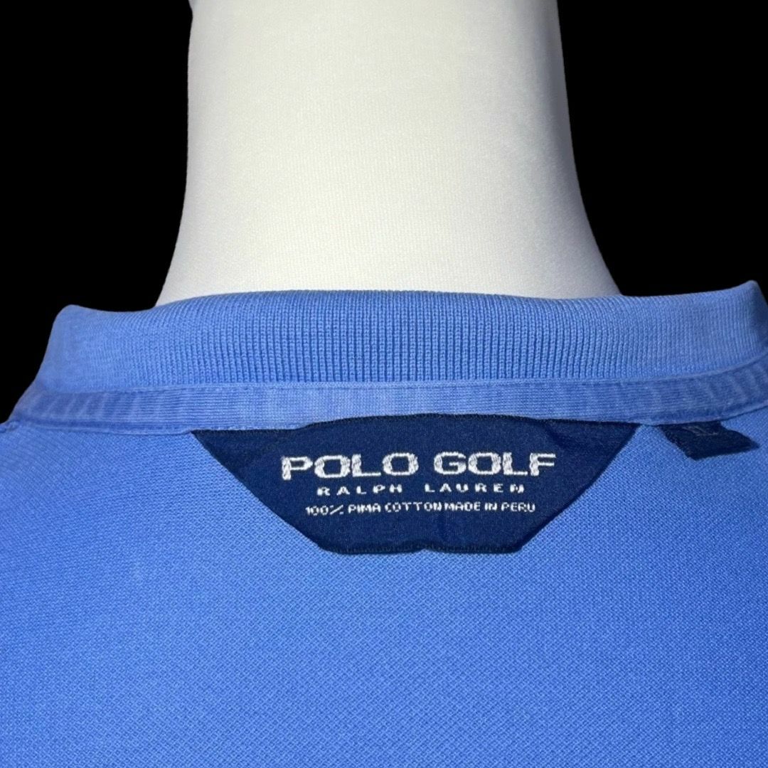 Polo Golf(ポロゴルフ)のPOLO GOLF /メンズ　ポロシャツ　XLサイズ　青 メンズのトップス(ポロシャツ)の商品写真