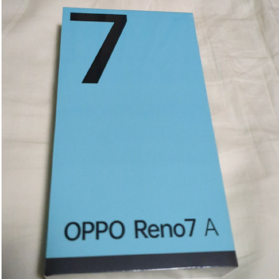 OPPO RENO7 A NA スターリーブラック スマホ/家電/カメラのスマートフォン/携帯電話(スマートフォン本体)の商品写真