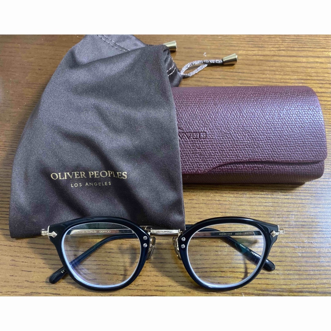 Oliver Peoples - OLIVER PEOPLES オリバーピープルズ OP-507C BK/Gの