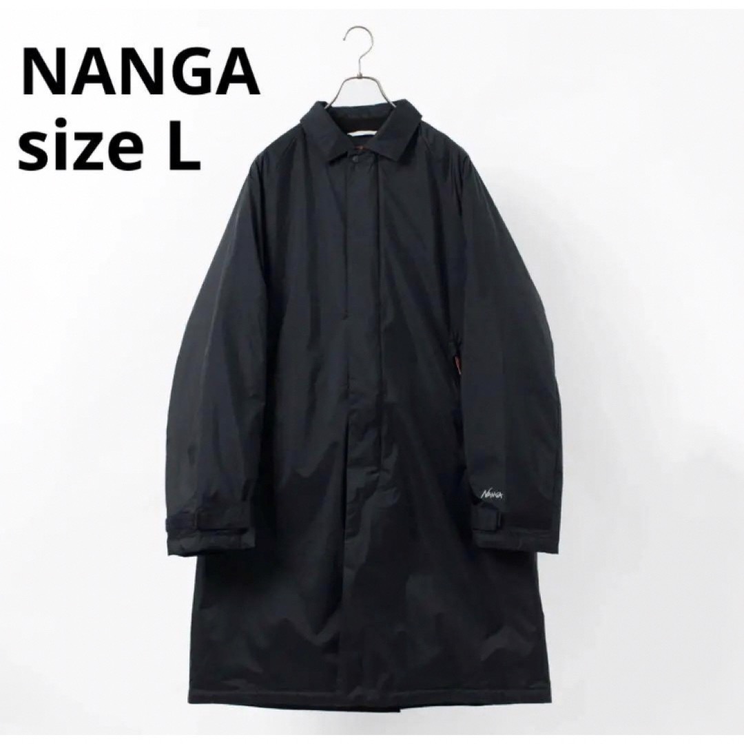 新品　NANGA ナンガ　オーロラステンカラーコート　ブラック　Lのサムネイル
