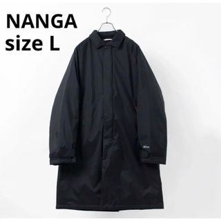 ナンガ(NANGA)の新品　NANGA ナンガ　オーロラステンカラーコート　ブラック　L(ステンカラーコート)