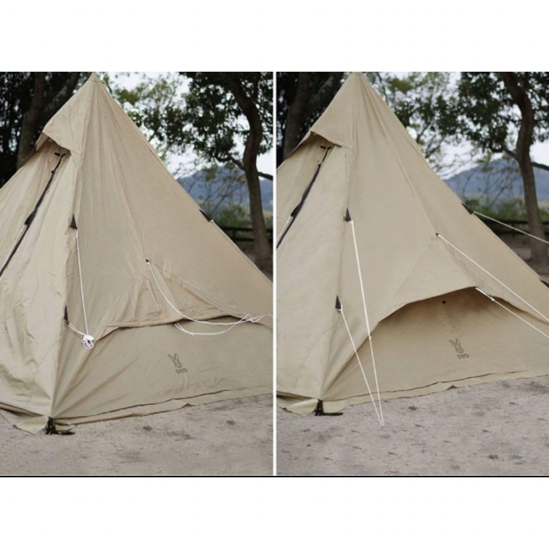 新品未使用】ワンポールテントRX(L)T6-817-TN トンガリハットの通販