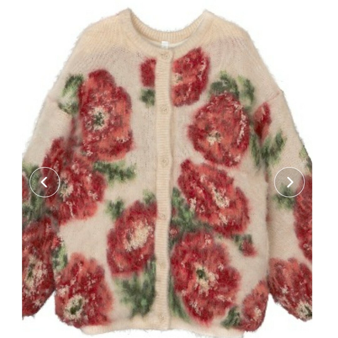 Ameri VINTAGE - Ameri VERONICA JACQUARD KNIT CARDIGANの通販 by