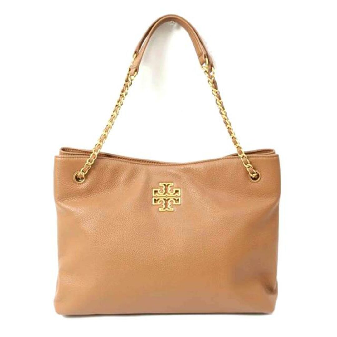 br>TORY BURCH トリーバーチ/レザーチェーントートバッグ ライト