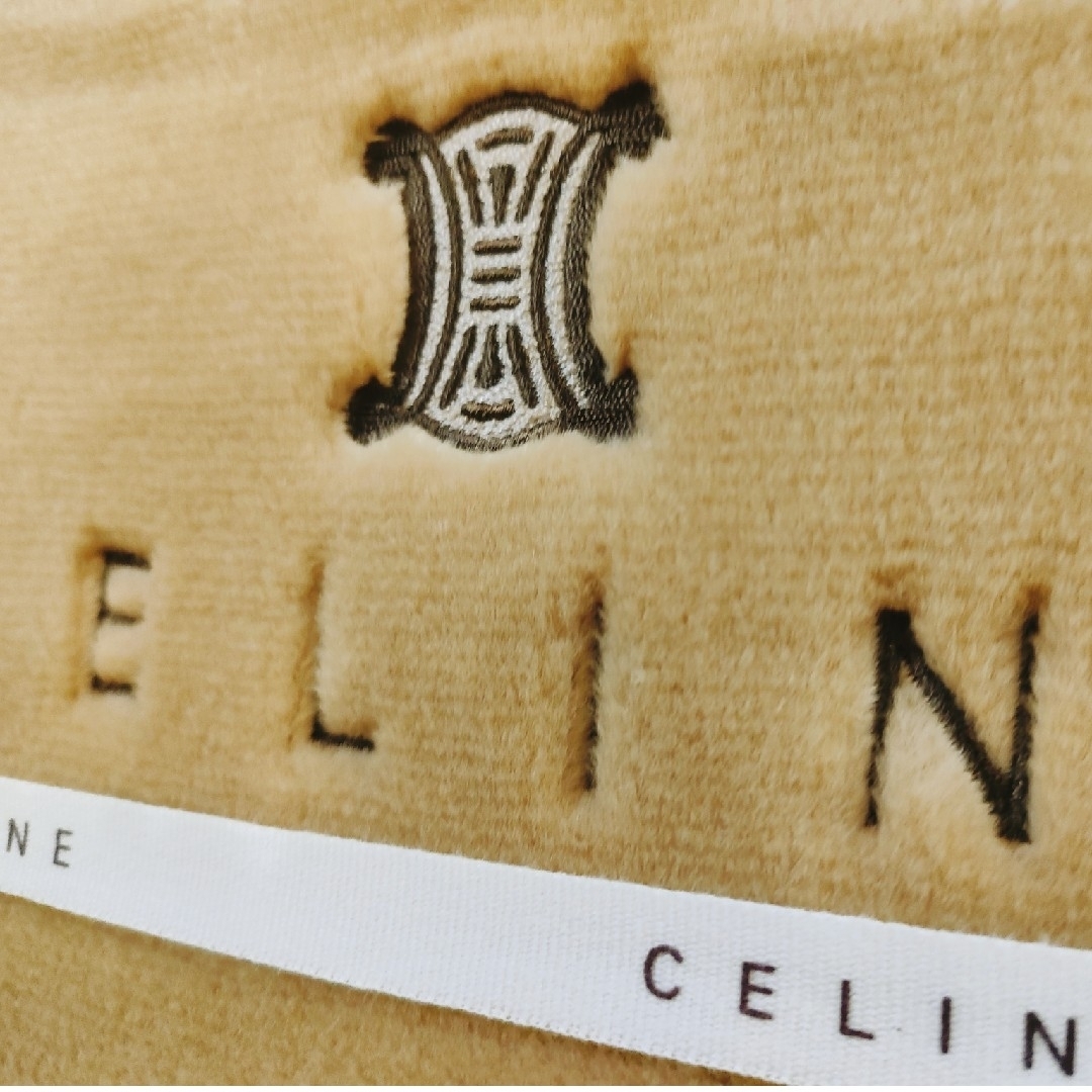 CELINE アクリルニューマイヤー毛布 セリーヌ ベージュ 新品未使用