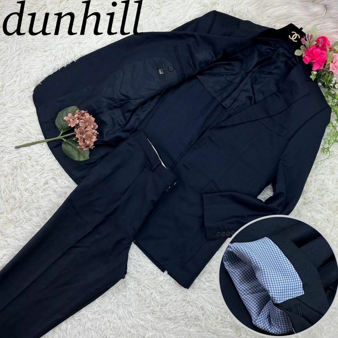 うのにもお得な dunhill XL 黒 大きいサイズ メンズ セットアップ