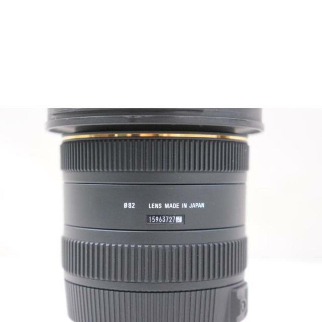 SIGMA シグマ/デジタル対応レンズ/10-20mm F3.5 EX DC HSM SIGMA シグマ/デジタル対応レンズ/10-20mm F3.5 EX DC HSM