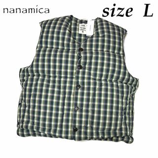nanamica - ノースフェイス パープルレーベル ダウンケープ NN8157Nの