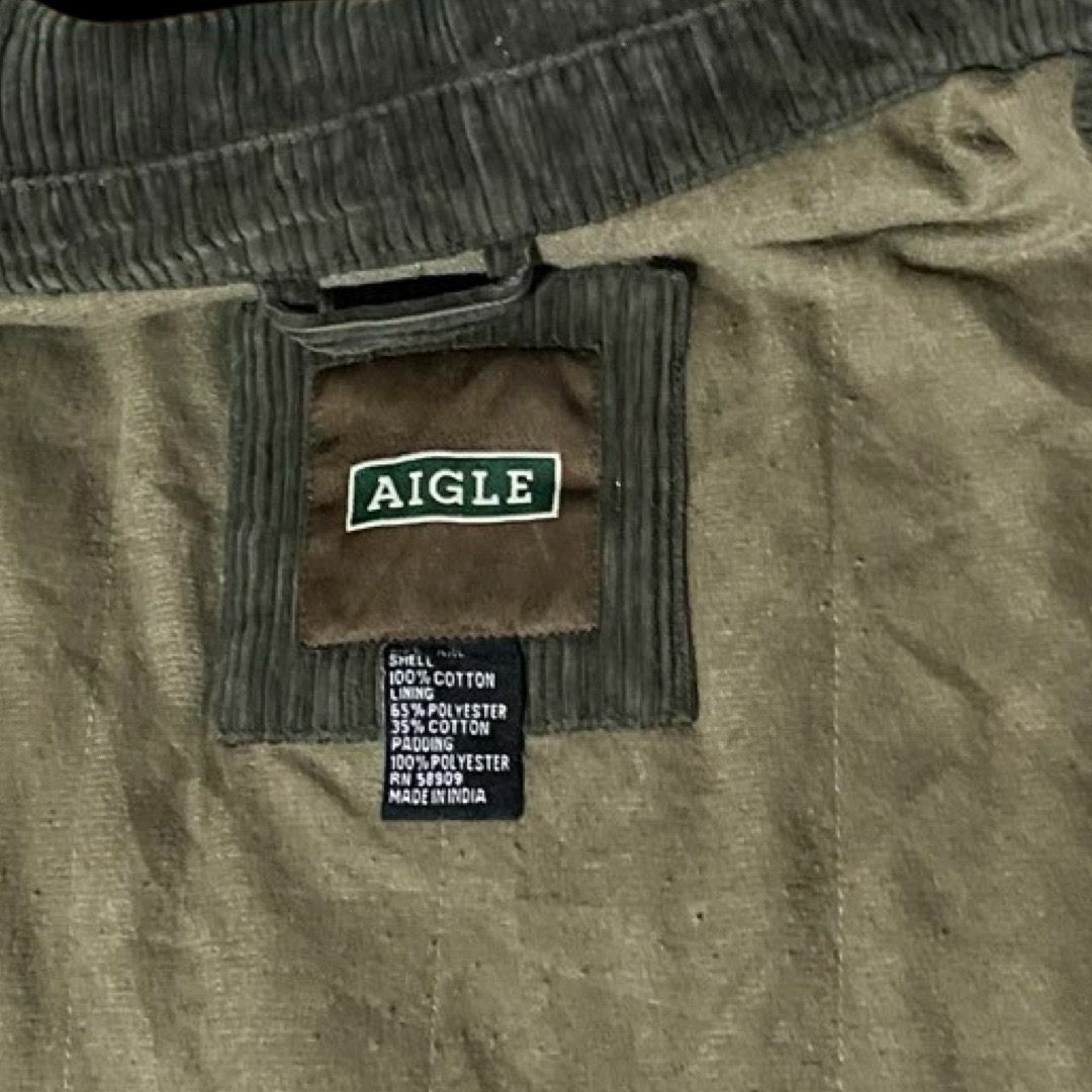 AIGLE(エーグル)の在庫SALE‼️AIGLE コーデュロイ　ジャケット　アウター　XL メンズのジャケット/アウター(ブルゾン)の商品写真