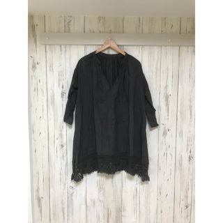 nest Robe ネストローブ デニム フード パーカー チュニック