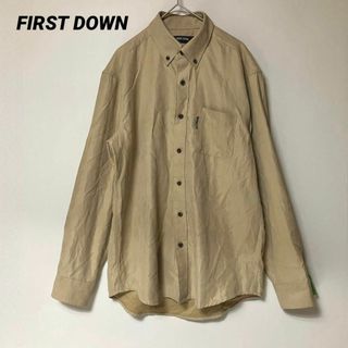 ファーストダウン(FIRST DOWN)のks101 FIRST DOWN メンズM トップス 長袖シャツ カジュアル(シャツ)