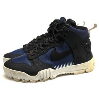 ほぼ新品NIKEメッシュスニーカー ネイビー27.5試着のみ