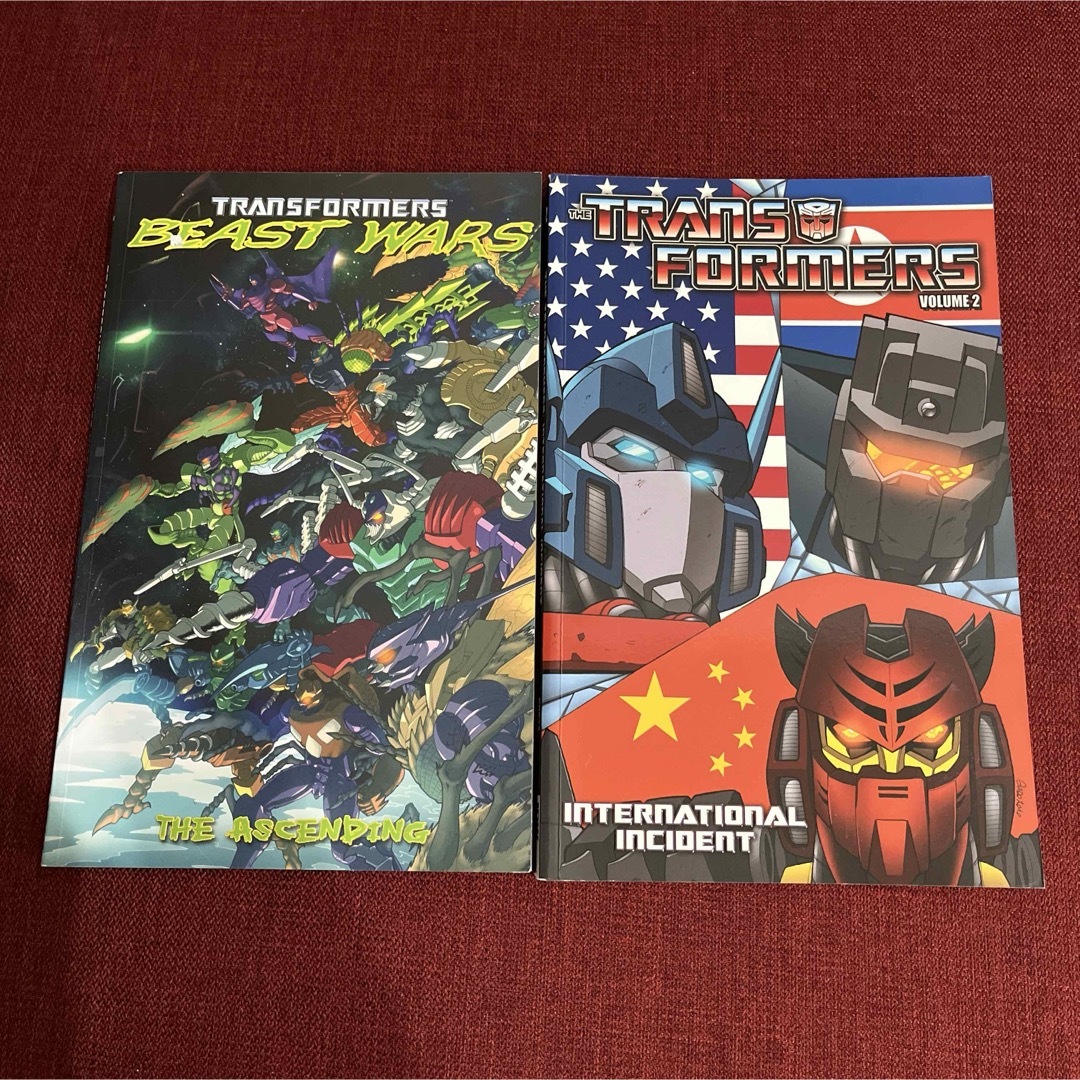 洋書「TRANSFORMERS」　2冊