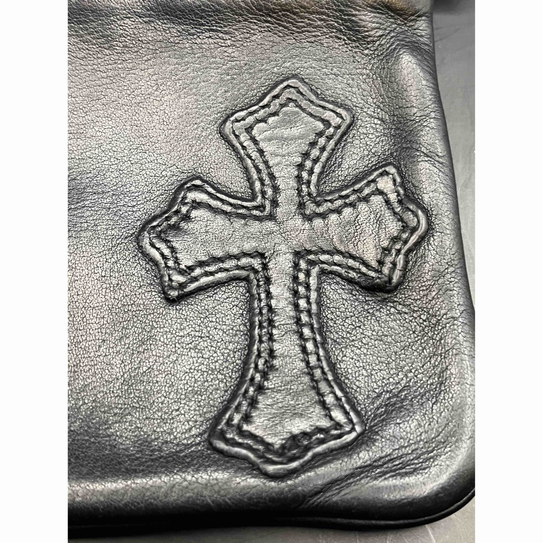 Chrome Hearts(クロムハーツ)の正規美品 限定カラー クロムハーツ レザーコインケース/クロスパッチ ダガー メンズのファッション小物(コインケース/小銭入れ)の商品写真