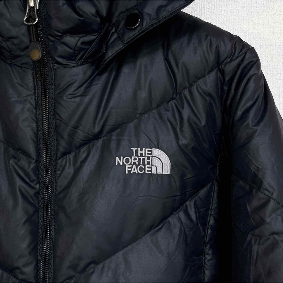 THE NORTH FACE(ザノースフェイス)の美品人気ノースフェイス ダウンジャケット 600フィル レディースXL ブラック レディースのジャケット/アウター(ダウンジャケット)の商品写真