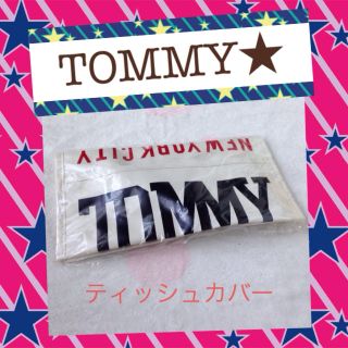 トミーヒルフィガー(TOMMY HILFIGER)のTOMMY★未開封 新品ティッシュカバー(モバイルケース/カバー)