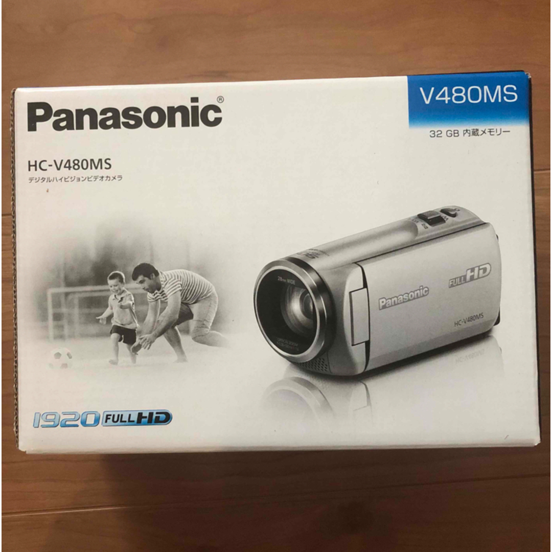 パナソニック ビデオカメラ HC-V480MS （新品未使用）
