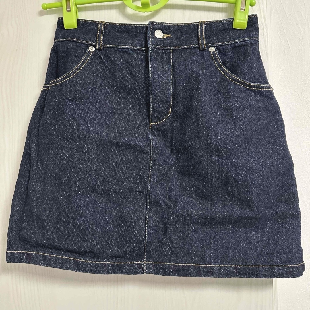 GRL(グレイル)のデニムミニスカート インディゴ GRL レディースのスカート(ミニスカート)の商品写真