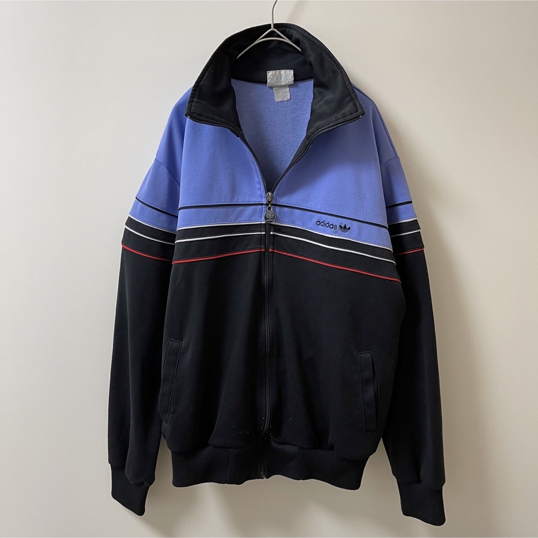 adidas - 70s L】アディダス刺繍トラックジャケット古着ジャージ adidas - 70s L】アディダス刺繍トラックジャケット古着ジャージ