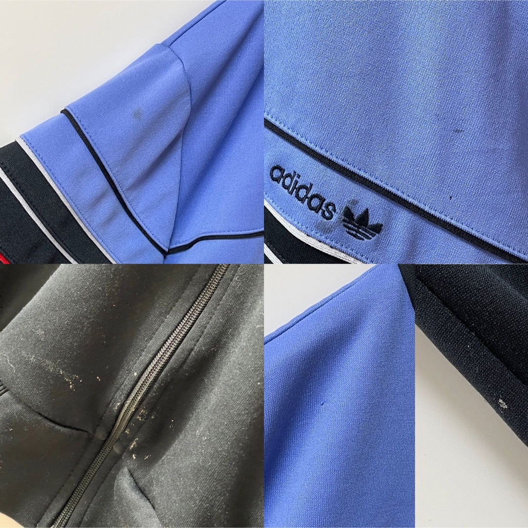 adidas - 70s L】アディダス刺繍トラックジャケット古着ジャージ adidas - 70s L】アディダス刺繍トラックジャケット古着ジャージ